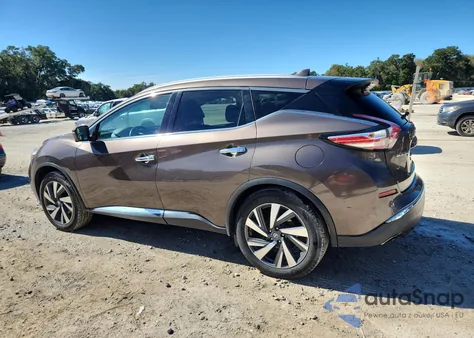 2017 Nissan Murano S z USA, uszkodzony, nr VIN 5N1AZ2MH4HN123798